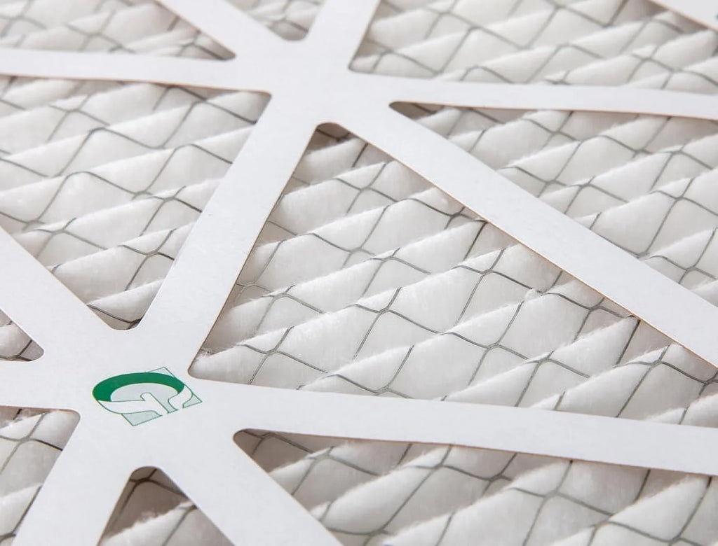 12 Pack of 12x12x1 MERV 13 Pleated Air Filters by Glasfloss. Actual Size: 11-1/2 x 11-1/2 x 7/8