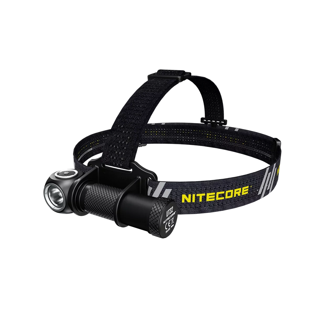Value Bundle: Nitecore UT32 Dual Emitter Headlamp-(5700K, Cool White)-(3000K, Warm White) with 1XNL1834 Battery and TUP Rechargeable Intelligent Pocket Light (Black or Gray)