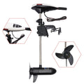 HANGKAI 12V 45LBS Electric Boat Motor Outboard Trolling Motor Engine Heavy Duty