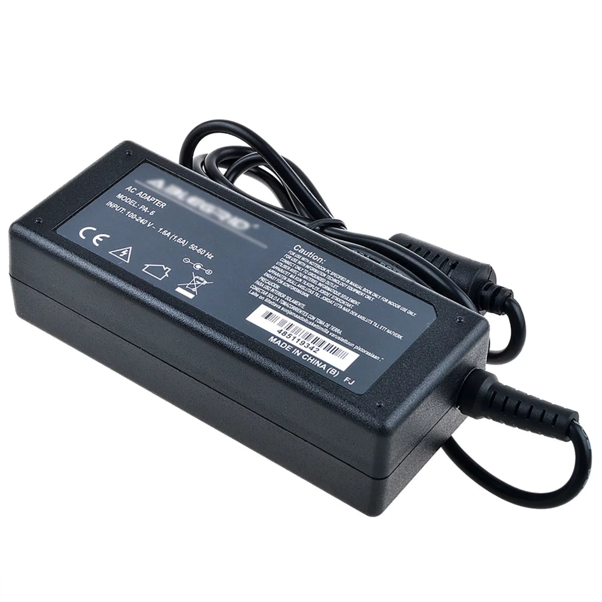 PKPOWER AC DC Adapter for Sony HT-MT300 HT-MT300/W HT-MT300/B 2.1 Channel Compact Soundbar SA-MT300 SAMT300 Active Speaker System Power Supply Cord Cable PS Battery Charger Mains PSU