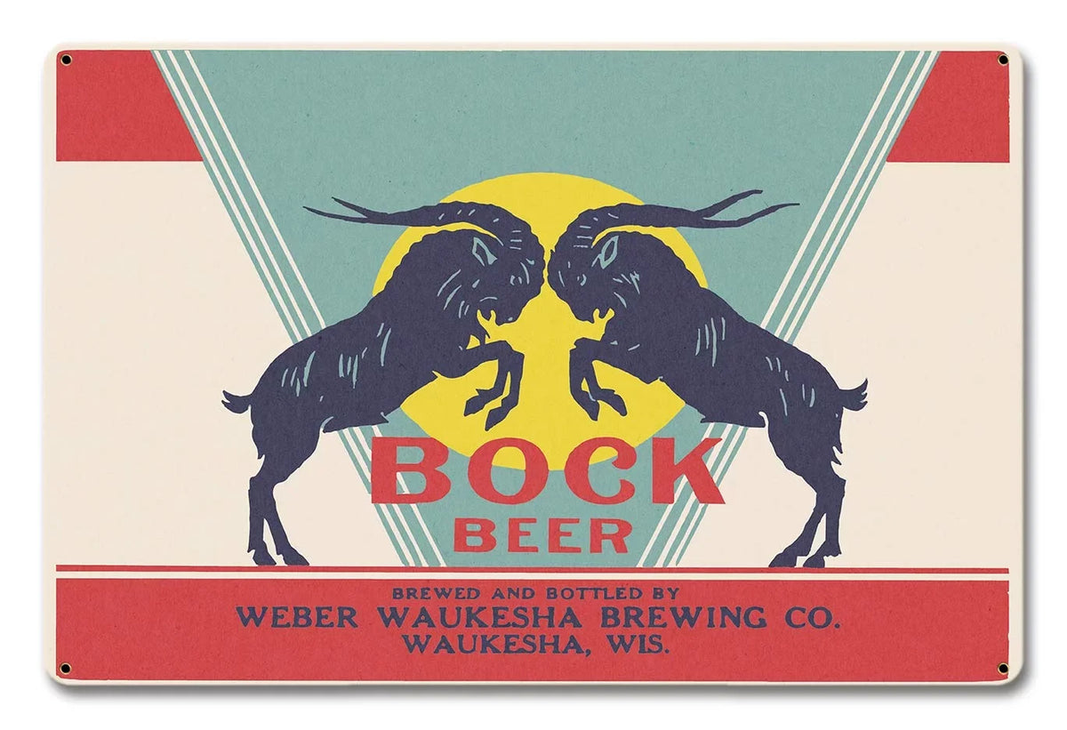 Bock Beer Wakeshua “Made in the USA with heavy gauge steel"