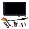 Car Rearview Monitor 7" Park Assist Vehicle Parking System Easy Installation 10M Video Cable Screen Waterproof LCD 8 LED Camera SUV Car