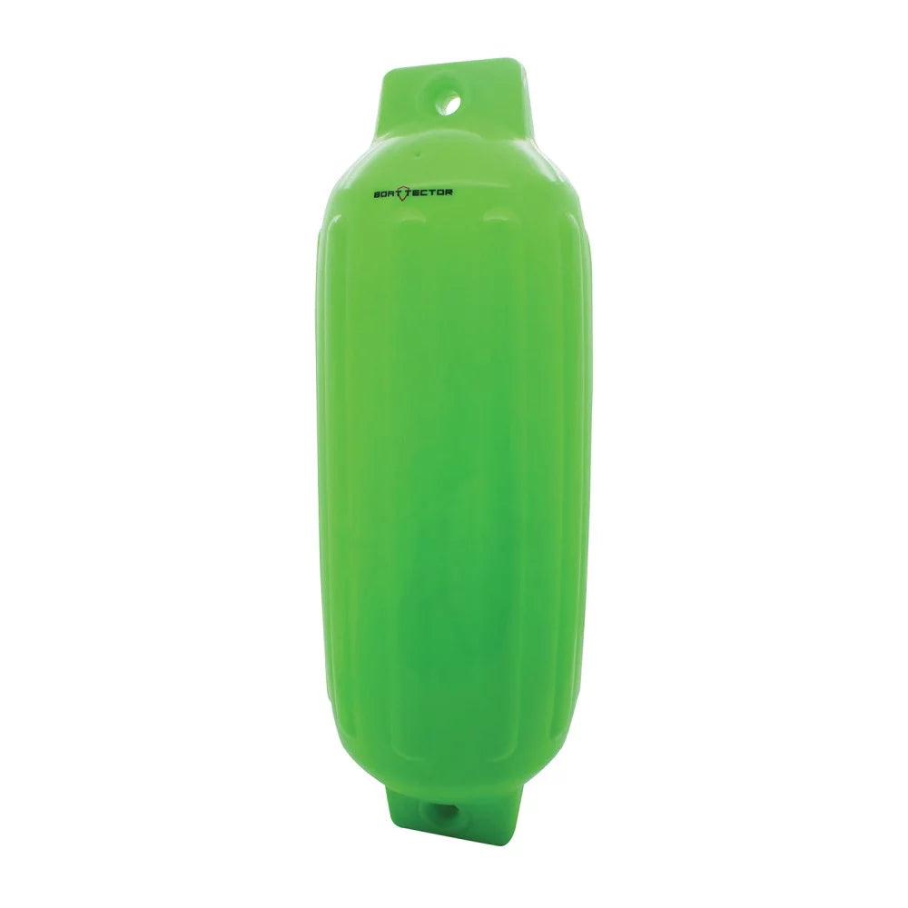 Extreme Max 3006.7706 BoatTector Blow-up Fender - 8.5" x 27", Neon Green