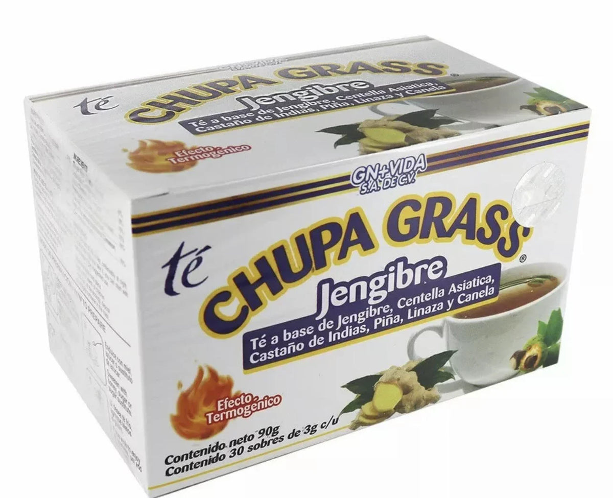 Quita Panza GEL para chupar la panza + Chupa grass TE (30Bags) excelente para bajar tallas y quemar grasa.