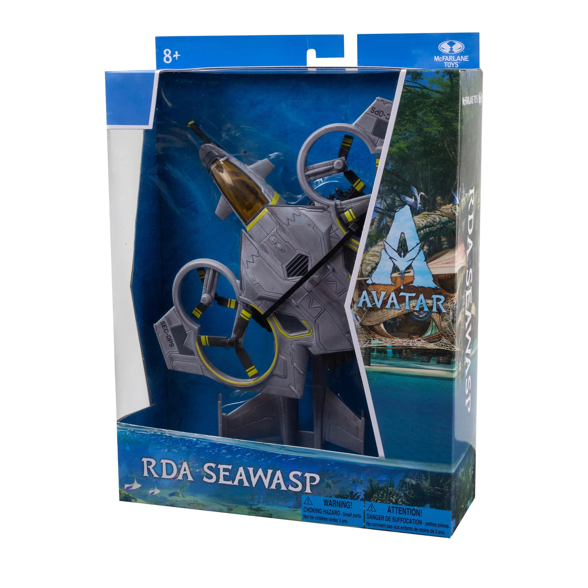 Disney Avatar Large Deluxe Creature - A2 Sea Wasp Heli/RDA Pilot