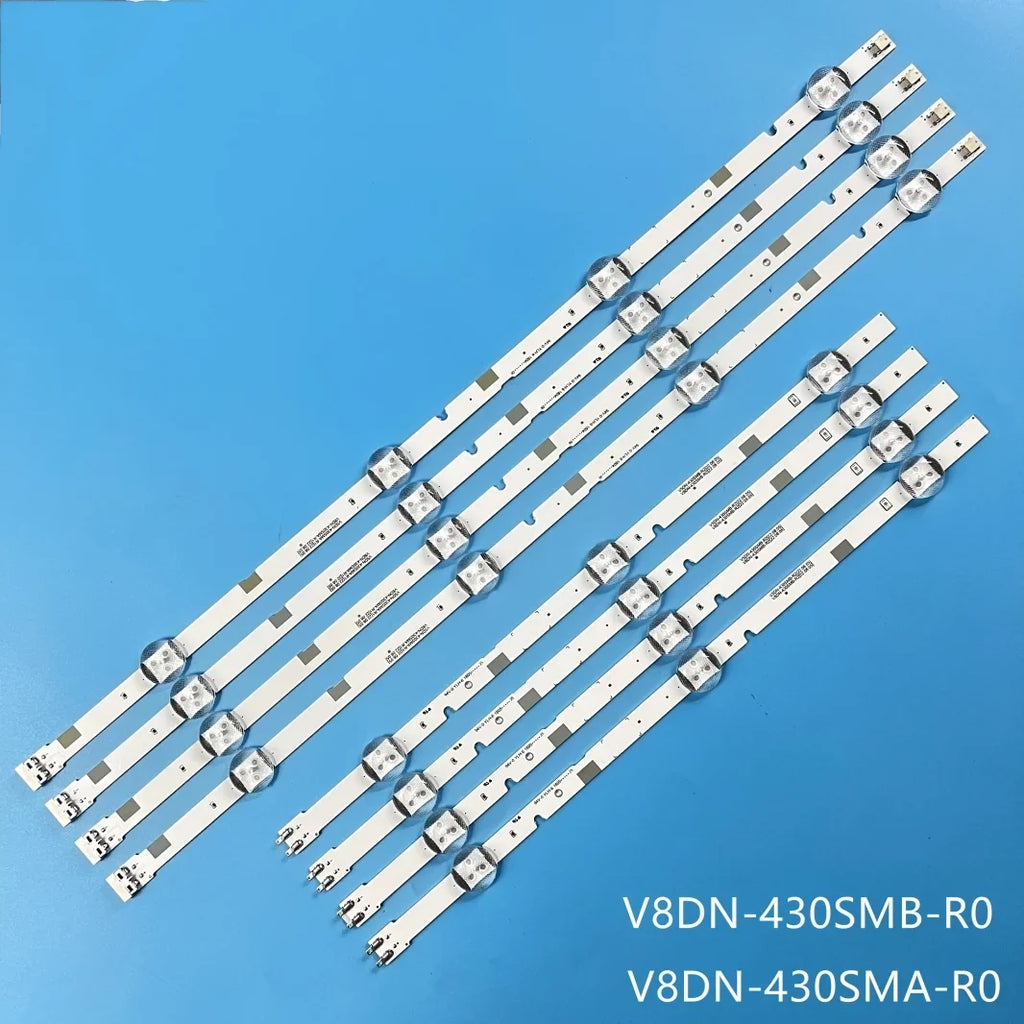 LED Strips for Samsung 2015SVS43 FCOM BN96-37294A 37295A BN96-38878A V8DN-430SMA-R0 UN43M5300 UN43J5200 UA43M5100 HG43NE470S UN43J5290 UN43M5300 UA43N5000 UA43N5300 UN43J5290