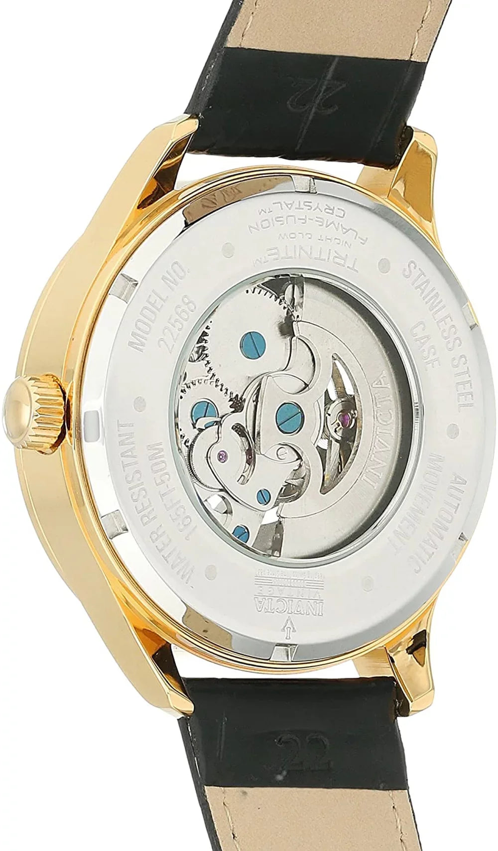Invicta Vintage Objet D Art Automatic Silver Dial Men's Watch 22568