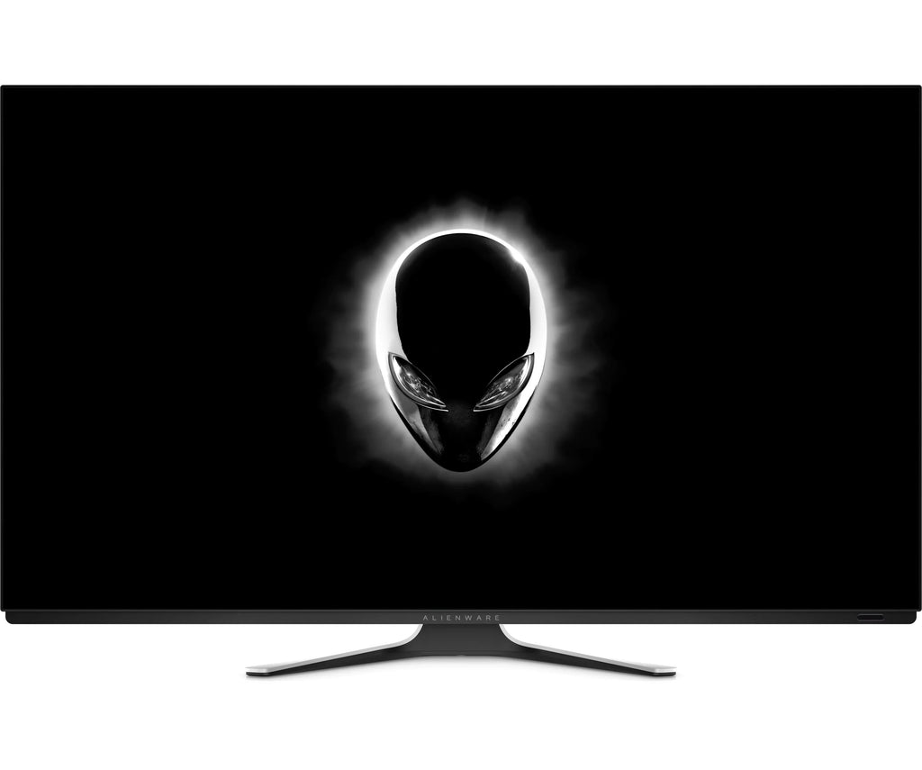 Open Box DELL Alienware 55" UHD 4K OLED Gaming Monitor True Life Colors AW5520QF - Black