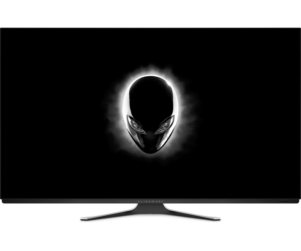 Open Box DELL Alienware 55" UHD 4K OLED Gaming Monitor True Life Colors AW5520QF - Black