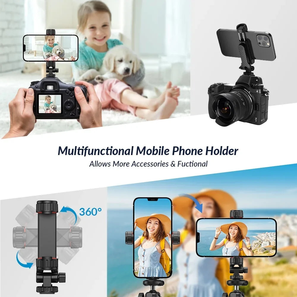 APEXEL Portable Flexible Octopus Tripod Extendable Mini Phone Stand 360 Rotation Shooting for Phone DSLR Gopro Live Streaming
