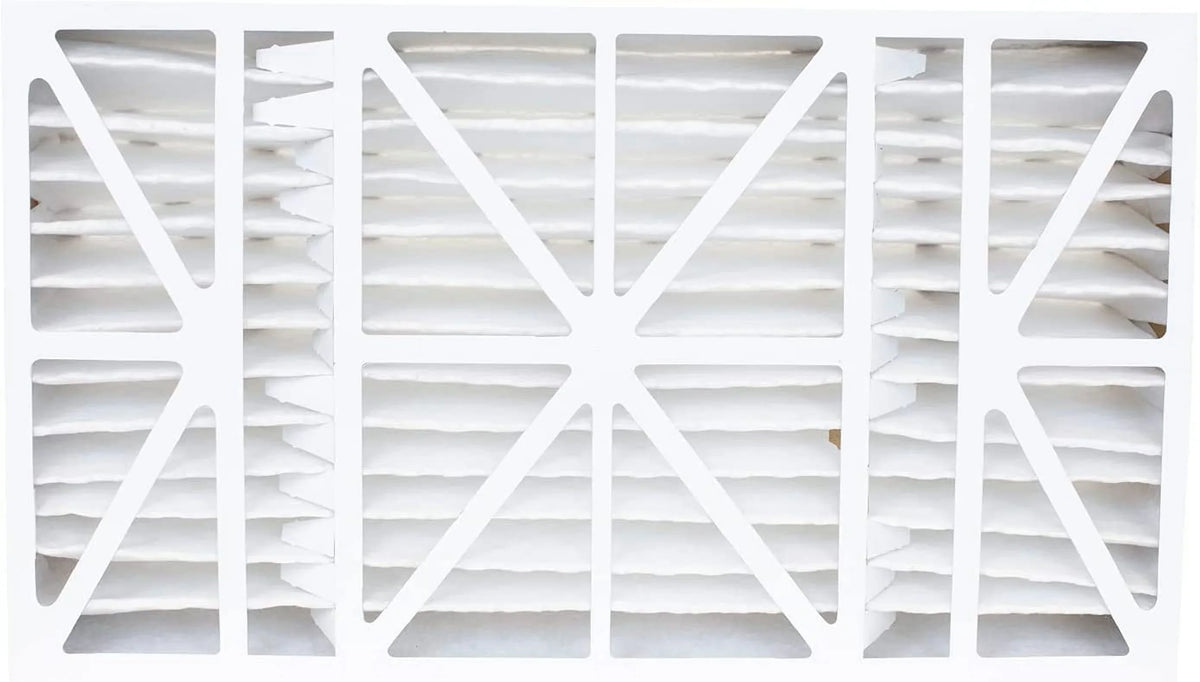 Filterbuy 15.75x27.63x3.50 MERV 8 Pleated HVAC AC Furnace Air Filters for Aprilaire Space-Gard 104/2140 (4-Pack)