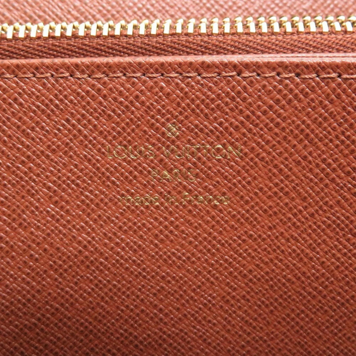 Pre-Owned Louis Vuitton M42616 Monogram Zippy Round Long Wallet (Good)
