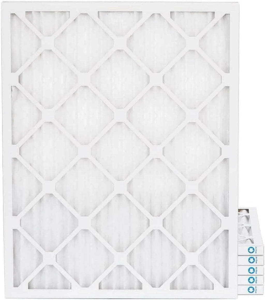 14X20x1 MERV 11, MPR 1000 Pleated Furne 1" Air Filters By Pamlico. 6 Pk. Size: 13-1/2 X 19-1/2 X 3/4