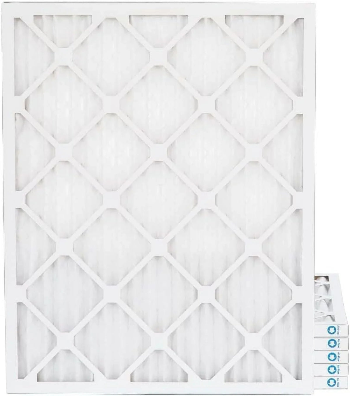14X20x1 MERV 11, MPR 1000 Pleated Furne 1" Air Filters By Pamlico. 6 Pk. Size: 13-1/2 X 19-1/2 X 3/4