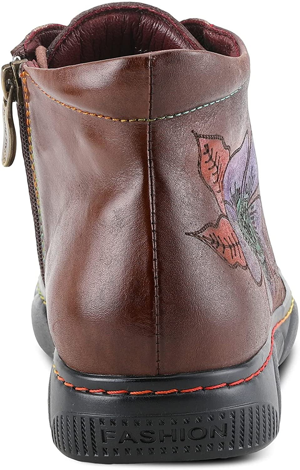 Spring Step LArtiste Womens Daniellet Sneaker 5.5-6 Brown Multi