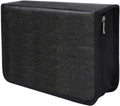 80 Capacity / Case Wallet, PU Leather / Binder Case Storage Holder With Zippers, Portable Disc Storage Organizer Bag For Home, Office,Travel, Car