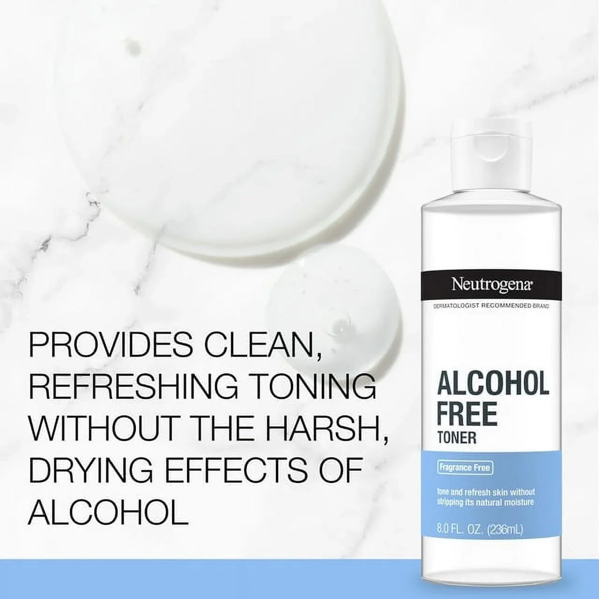 Neutrogena, Alcohol-Free Toner, 8 fl oz Pack of 2