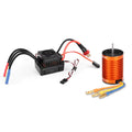 GoolRC Accessory,Motor 45a F540 4370kv Motor With 45a Motor And 45a Set 110 1/10 Remote Car 45a Esc Combo Set Car MotorCar 45a 110waterproof MotorCombo F540 Waterproof Rookin 1/10