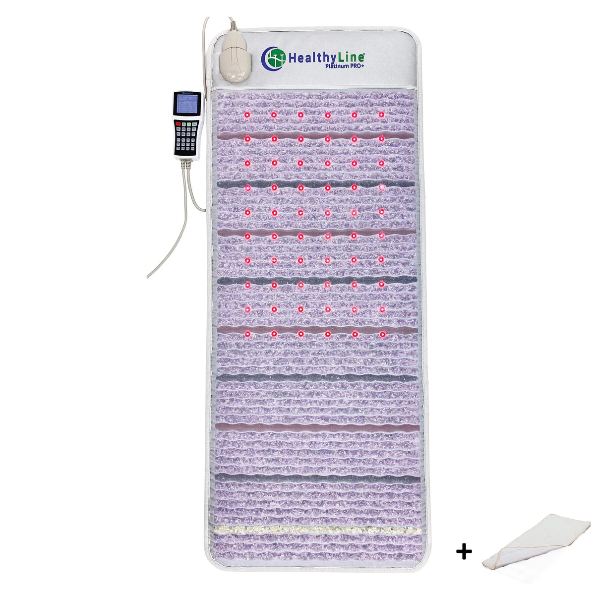 HealthyLine Platinum Mat, Full Short 6024 Firm Far Infrared Pad, Photon Advanced PEMF InfraMat Pro