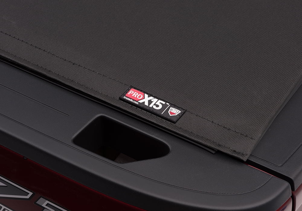 TruXedo Pro X15 Soft Roll Up Truck Bed Tonneau Cover Fits select: 2014-2019 CHEVROLET SILVERADO, 2014-2019 GMC SIERRA