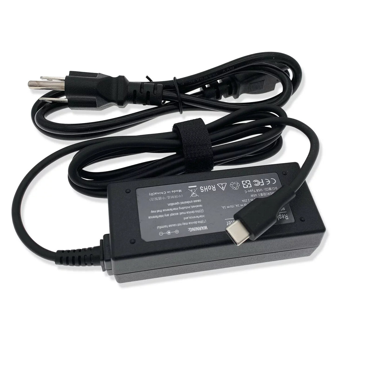 USB Type AC Adapter For Dell Latitude 7285 7390 5290 5285 5300 7200 7210 2-in-1