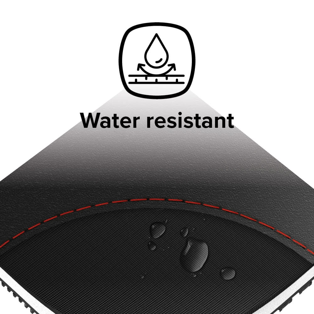 Diono Super Mat 2 Pack Car Seat Protector, Crash Tested, Water Resistant, Black