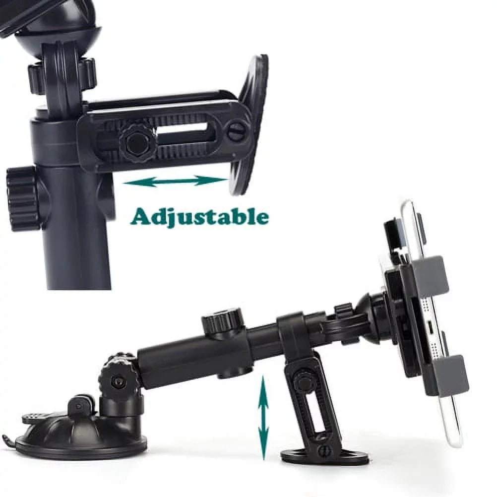Car Mount for Samsung Galaxy Tab E NOOK 9.6 (SM-T560) Car Dash Holder Swivel Cradle Stand Premium Dashboard Dock Strong Suction V9N