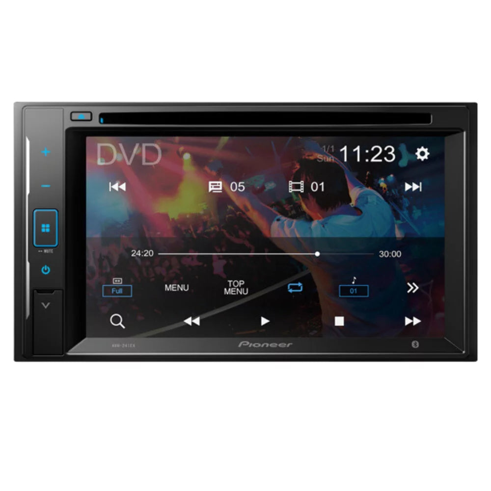 KIT4796 Bundle for 2005-2009 Pontiac G6 W/ Pioneer AVH-241EX Double DIN Car Stereo with Bluetooth/Backup Camera/Installation Kit/in-Dash DVD/CD AM/FM 6.2" Touchscreen Digital Media Receiver