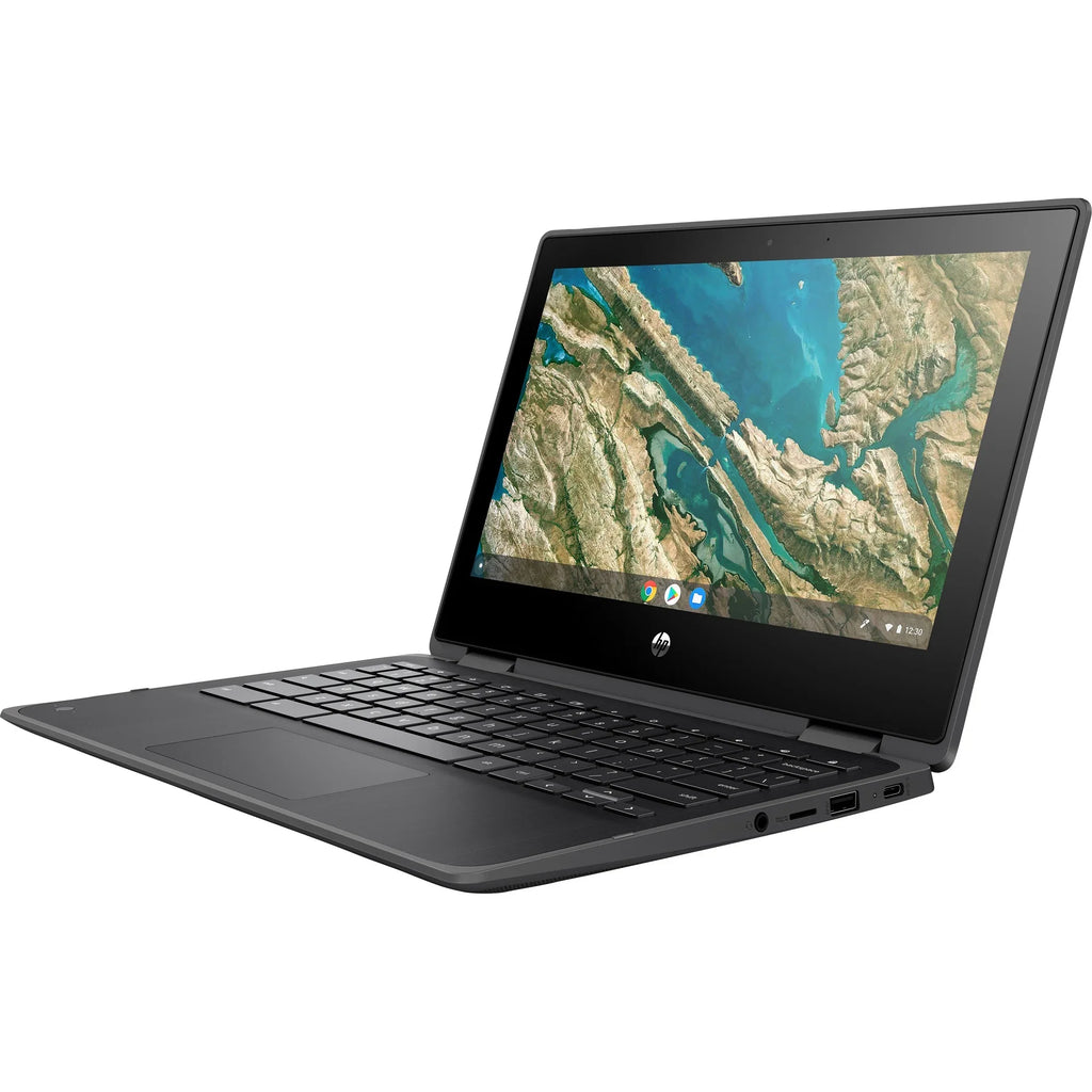 HP Chromebook x360 11 G3 EE 11.6" Touchscreen 2 in 1 Chromebook - Intel Celeron N4020 - 8GB - 32GB Flash Memory - Intel UHD Graphics 600 - Chrome OS - Chalkboard Gray
