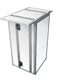 Marathon Universal Stand with Integrated Table Top & Shelf Combo - White
