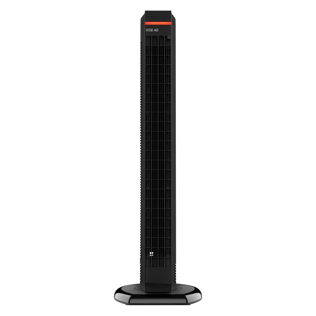 Sharper Image RISE 40 Oscillating Tower Fan with 4 Speeds and Remote Control