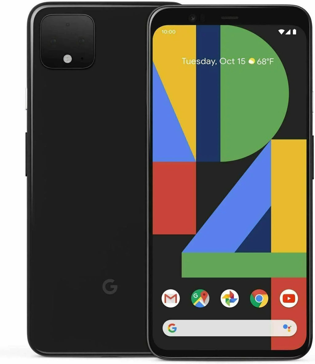 NEW Google Pixel 4 64GB Verizon T-mobile AT&T Sprint Unlocked Android Smartphone - Black
