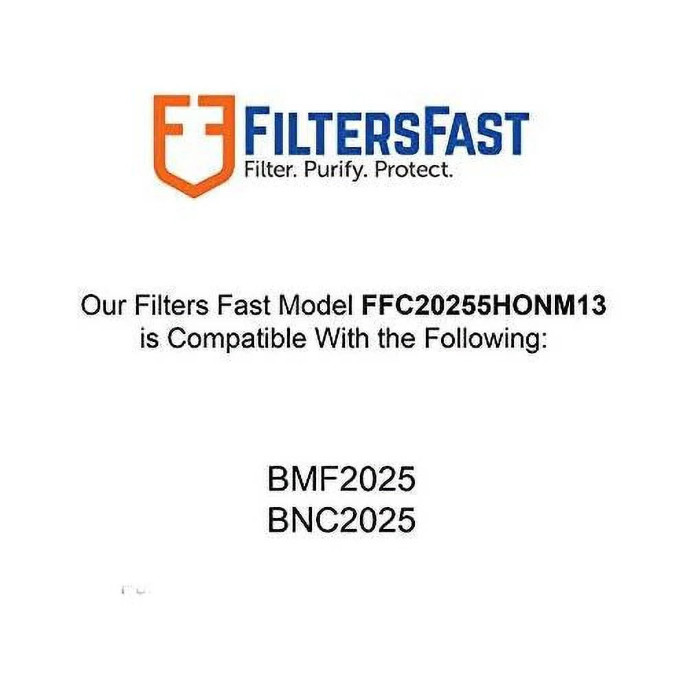 Compatible With Replacement For FC100A1037 20" X 25" X 5" (Actual Size: 19 7/8" X 24 7/8" X 4 3/8") MERV 13 2-Pack
