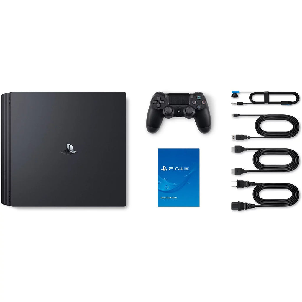 Restored Sony PlayStation 4 Pro 1TB Gaming Console, Black, CUH-7115 (Refurbished)