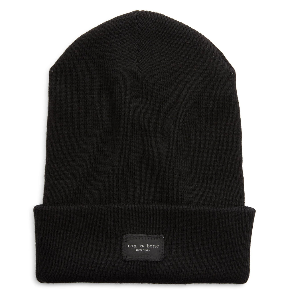 rag & bone Addison Women's Black Wool Hat