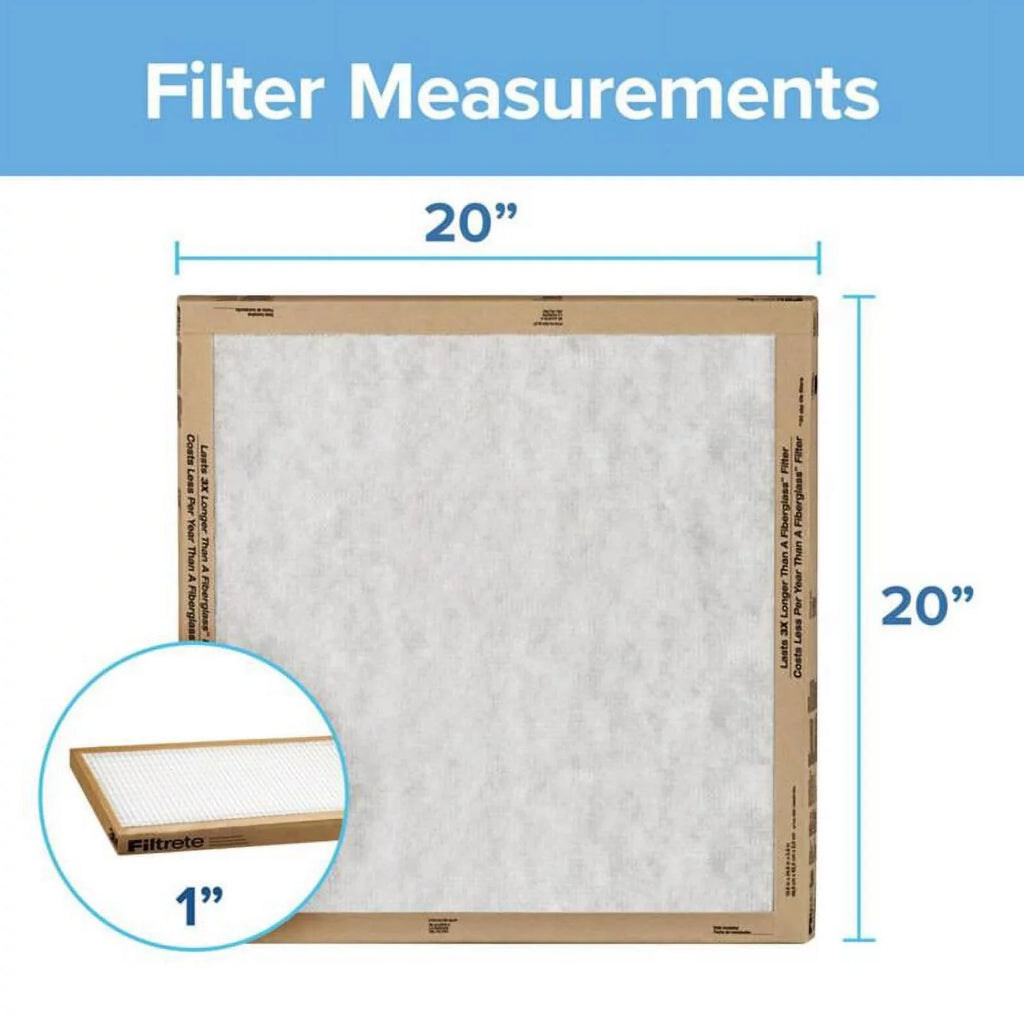 Filtrete 14x24x1 Basic Filter FPL23-2PK-24 Pack of 24