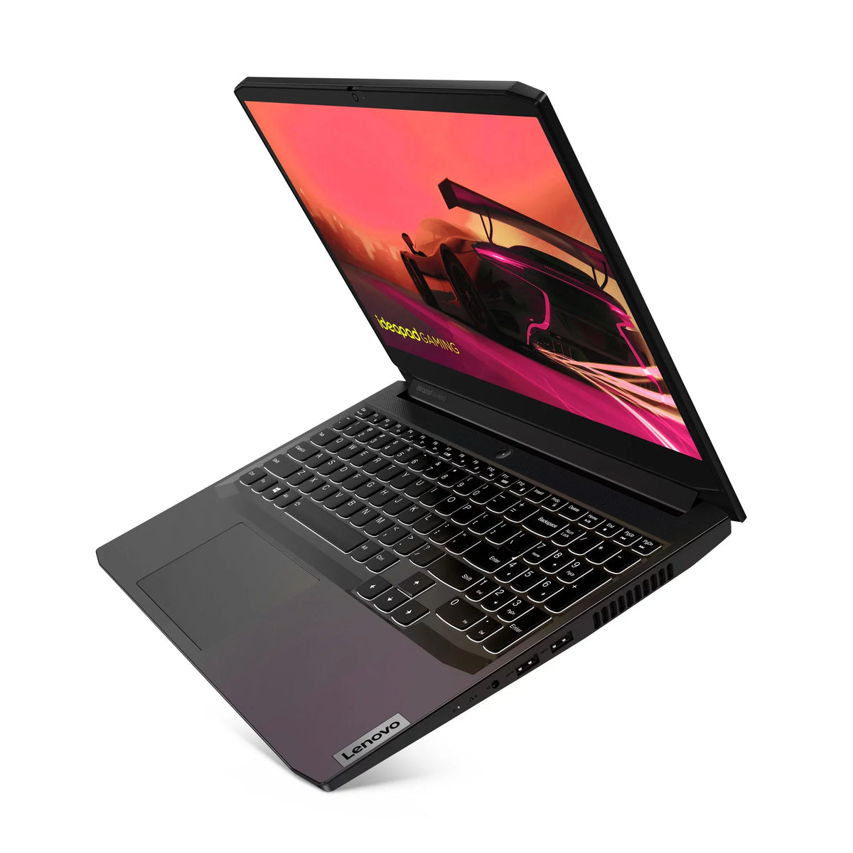 Lenovo IdeaPad 15.6" FHD Gaming Laptop, AMD Ryzen 5 5600H, 8GB RAM, 1TB HD & 256GB SSD, Windows 10 Home, Black, 82K20001US