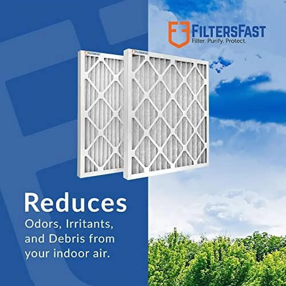 Compatible With Replacement For FC100A1037 20" X 25" X 5" (Actual Size: 19 7/8" X 24 7/8" X 4 3/8") MERV 13 2-Pack