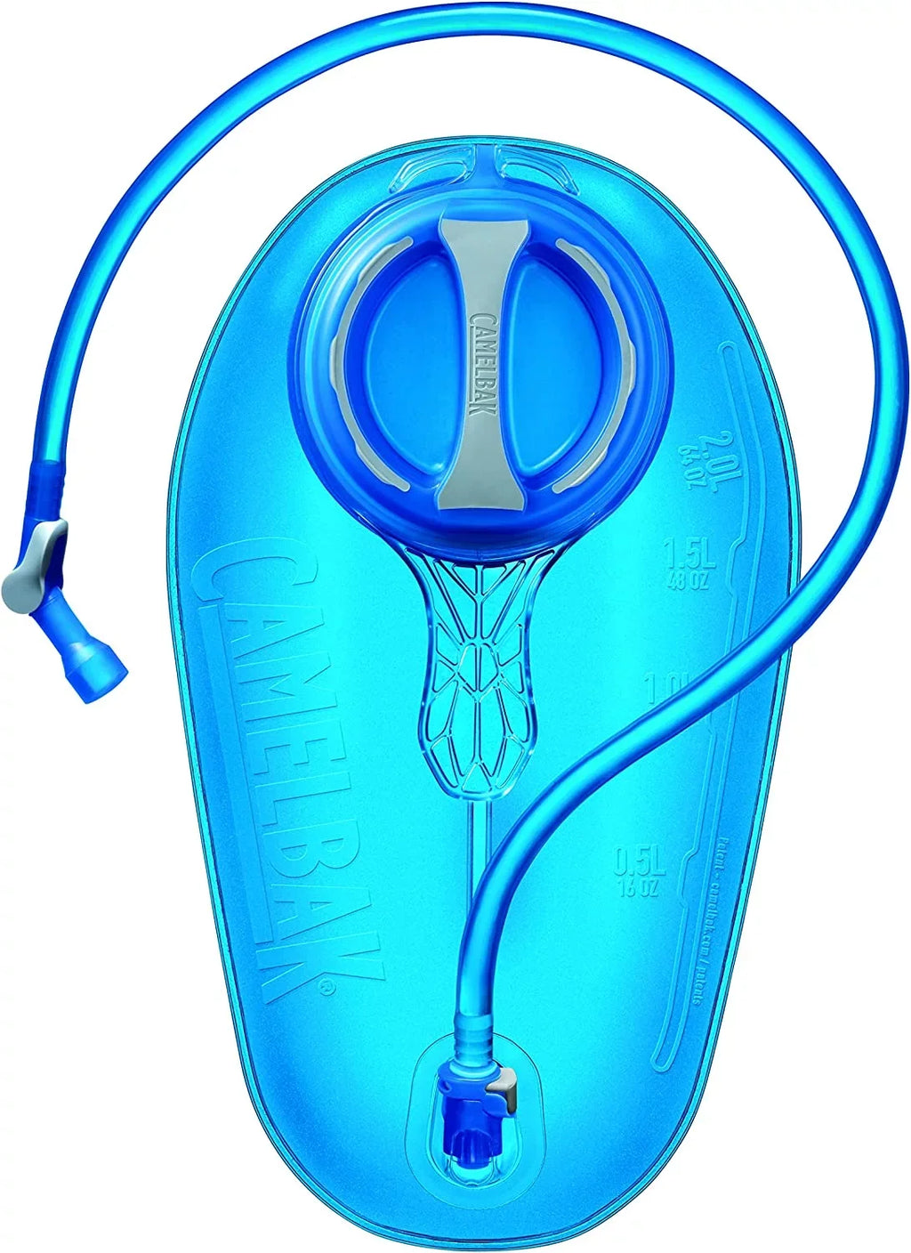 CamelBak Crux 2-Liter Water Reservoir - Hydration Bladder, Leak-Proof Water Bladder , 70 Ounces, Blue