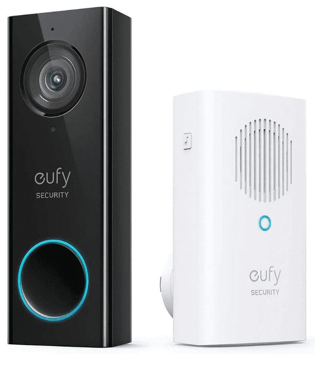 Open Box Eufy Security Wi-Fi Video Doorbell, 2K Resolution Wires Doorbell T8200