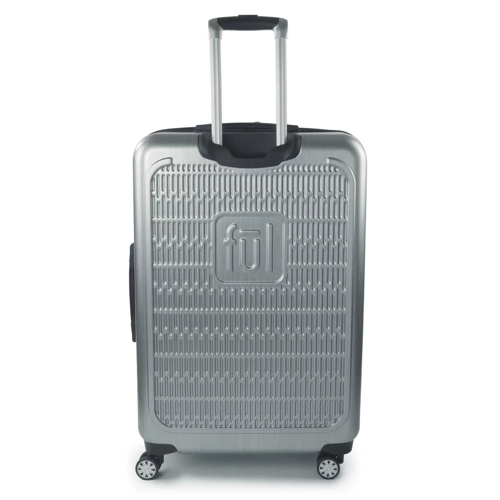 Star Wars Darth Vader 29 Inch Rolling Luggage, Embossed Hardshell Suitcase with Wheels, Silver