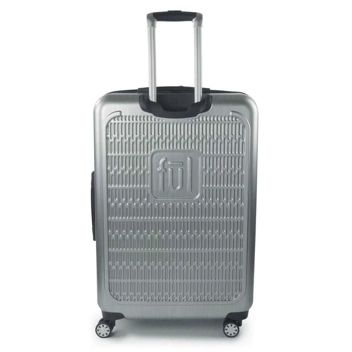Star Wars Darth Vader 29 Inch Rolling Luggage, Embossed Hardshell Suitcase with Wheels, Silver