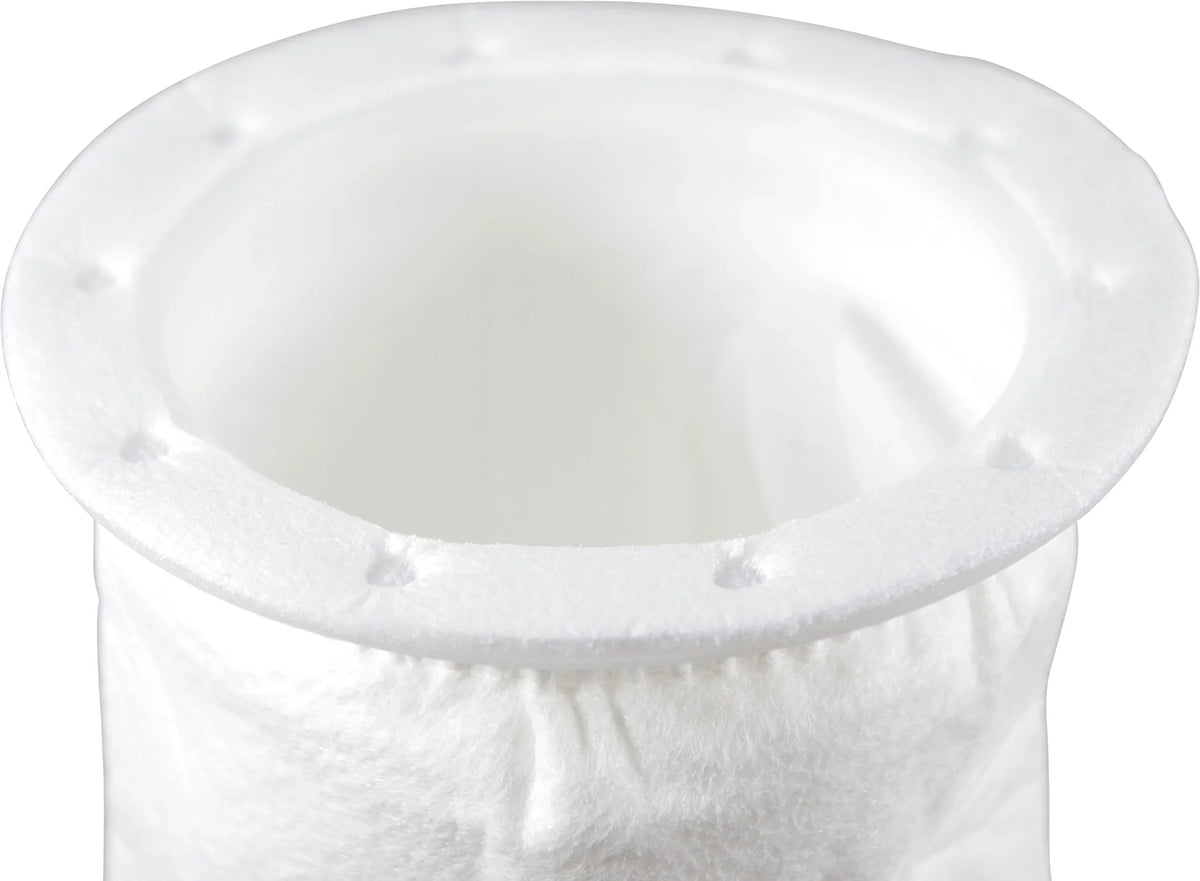 SpiroPure SP-BE-4-200 200 Micron #4 (20") Polyester Felt Liquid Bag Filter (Case of 40)