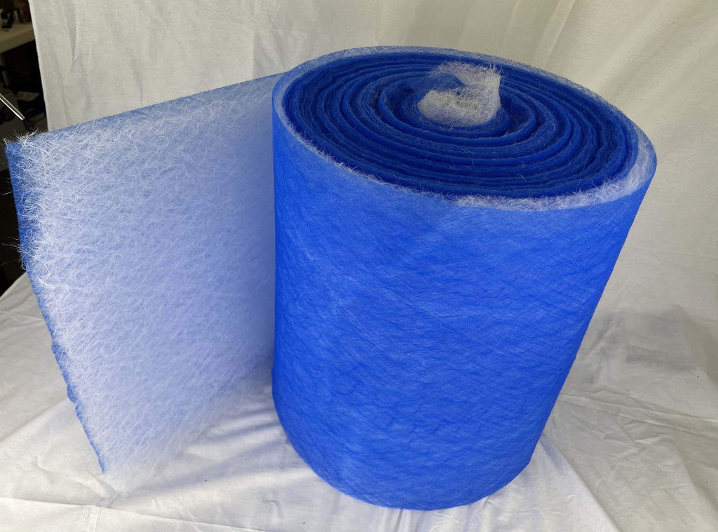 wioboy Coat Enclosure Exhaust Filter Roll, 25"x 300 ft, Spray Room Filter, Fiberglass Spray Arrestor(18 Gram)