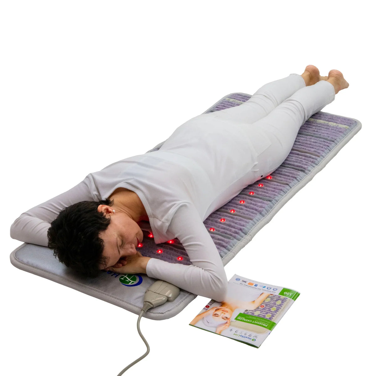 HealthyLine Platinum Mat, Full Short 6024 Firm Far Infrared Pad, Photon Advanced PEMF InfraMat Pro
