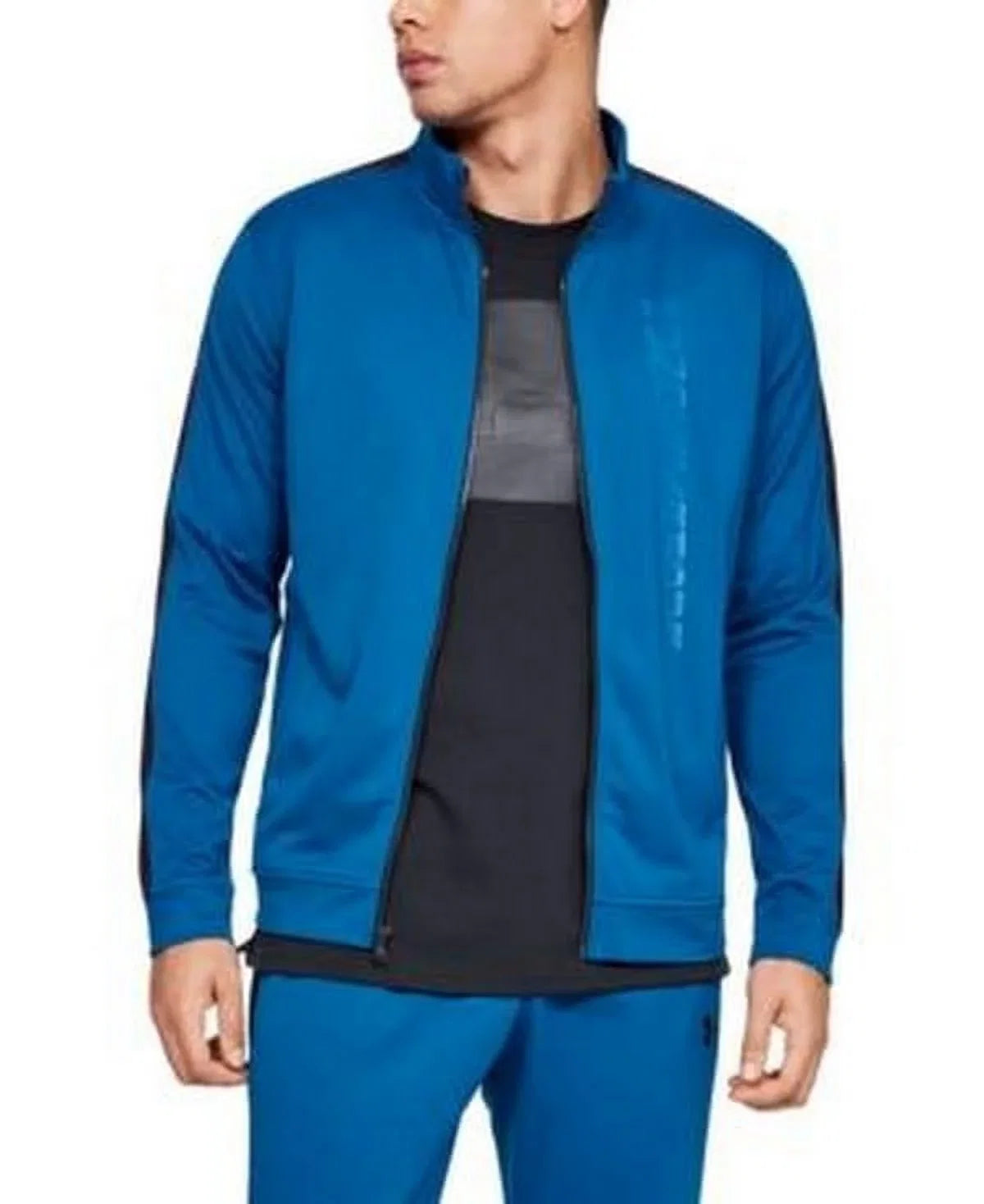 Under Armour Mens Unstoppable Track Jacket Title: S/Teal Vibe
