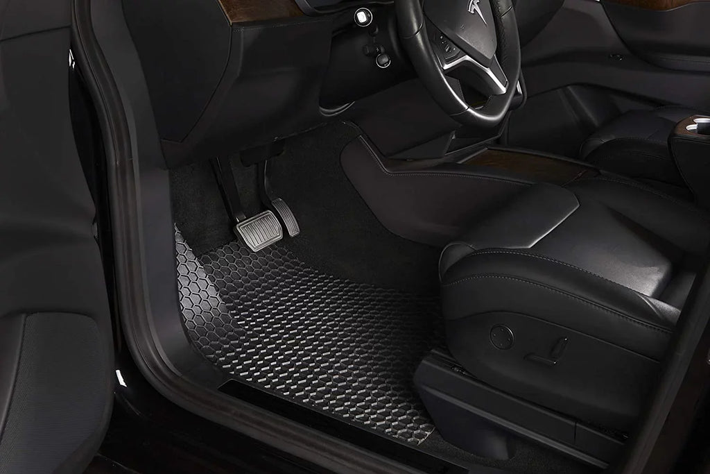 TOUGHPRO Floor Mats Accessories Set + 3rd Row + Cargo Compatible with Jeep Grand Wagoneer 8 Seater All Weather Heavy Duty Black Rubber - 2022
