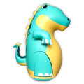 Blow-up Dudes) Green Stegosaurus Dinosaur 47 inches -Kids Punching Bag |Filled with Sand