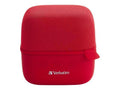Verbatim 70225 Wireless Bluetooth Speaker System - Red