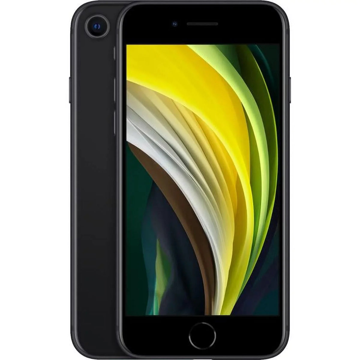 Restored Used Apple iPhone SE (2nd Gen) A2275 64GB Black Fully Unlocked 4.7" Smartphone (Used Like New) (Refurbished)